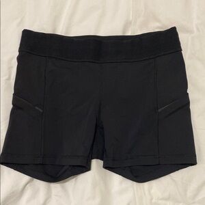 Black Lululemon Shorts with Pockets